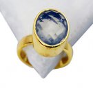 Riyo Green Amethyst Indian Gold Plate Nice Ring Sz 6 Gprgam6-28024