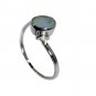 Riyo Aqua Chalcedony Silver Jewelry Women Antique Silver Ring Sz 8 Srach8-4021