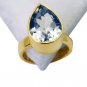 Riyo Green Amethyst Gold Plated India Bridal Rings Sz 5 Gprgam5-28004