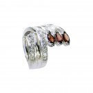 Riyo Garnet Handmade Contemporary Silver Ring Sale Sz 6 Srgar6-26209