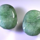 Indian emerald loose Stone 1 Pieces 19 x 25 mm Oval Green faceted Gemstone