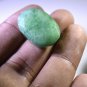 Indian emerald loose Stone 1 Pieces 19 x 25 mm Oval Green faceted Gemstone