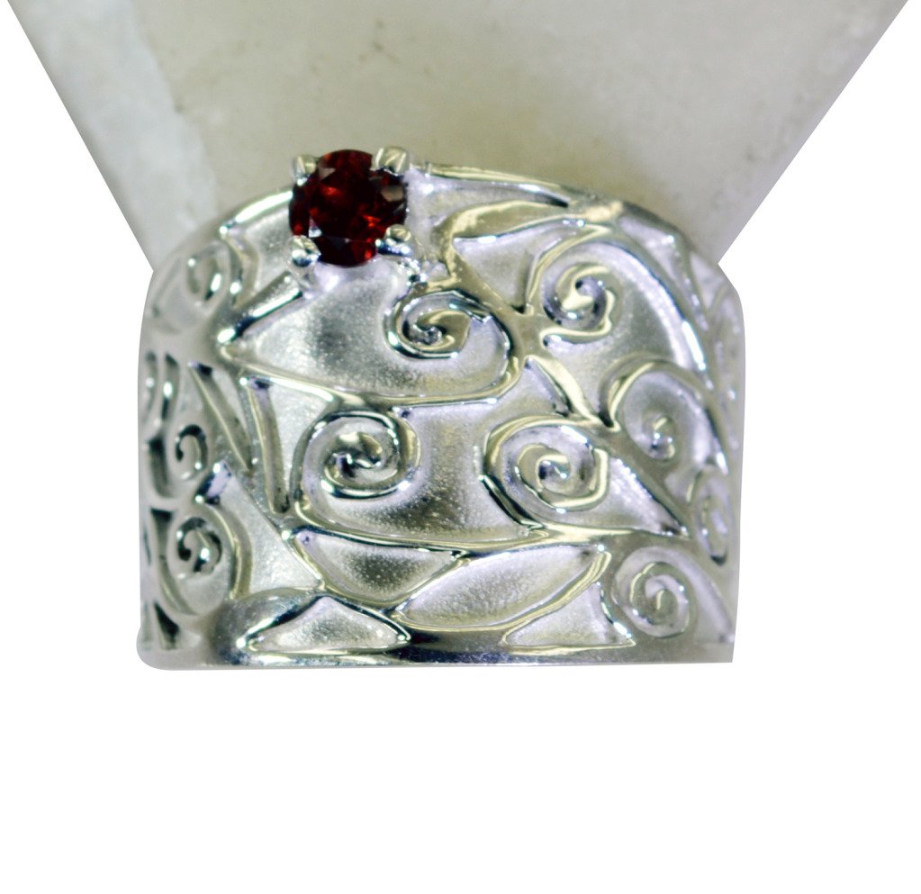 Riyo Garnet Famous Silver Designers Ring Silver Sz 8 Srgar8-26182