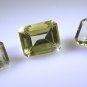 lemon Quartz loose Stone 1 Pieces 11x14,12x15 mm Emerald cut Yellow faceted Gem