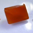 Red onyx loose Stone 1 Pieces 13 x 18 mm Emerald cut Red faceted Gemstone