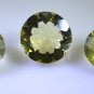 lemon Quartz loose Stone 1 Pieces 15x15,18x18 mm Round Yellow faceted Gemstone