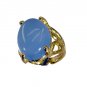 Riyo Blue Chalcedony Gold Polish Friendship Ring Sz 6 Gprbch6-8058