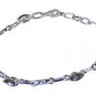 Riyo Brown 925 sterling silver Smoky Quartz Bracelet tempting handmade wedding j