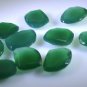 Green onyx loose Stone 1 Pieces free size Fancy Green faceted Gemstone