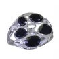 Riyo Black 925 sterling silver Black Oynx Ring eye-catching the jewelry store SR
