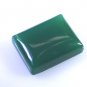 Green onyx loose Stone 1 Pieces 14 x 18 mm Emerald cut Green cabochon Gemstone