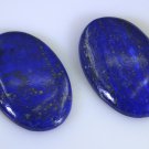 Lapis Lazuli loose Stone 1 Pieces 18 x 27 mm Oval Blue cabochon Gemstone