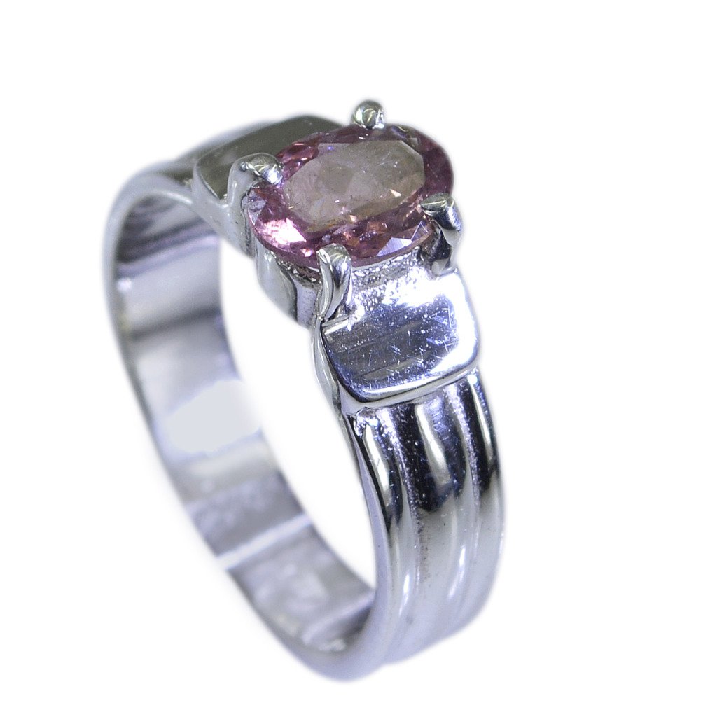 Riyo Tourmaline Unique Silver Jewellery Silver Eternity Ring Sz 5 Srtou5-84005