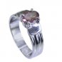Riyo Tourmaline Unique Silver Jewellery Silver Eternity Ring Sz 5 Srtou5-84005
