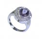Riyo Amethyst Silver Personalized Jewelry Personalized Silver Ring Sz 6 Srame6-2