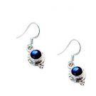 Riyo Labradorite Trendy Silver Jewellery Mother Earring L 1in Selab-42001