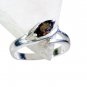 Riyo Smoky Quartz Silver Stamped Jewelry Eternity Ring Sz 6 Srsqu6-76002