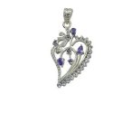 Riyo 925 Solid Sterling Silver Superior Pendant L 2in Spmucz-116006