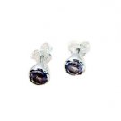 Riyo Amethyst Designer Silver Jewellery Party Wear Earring L 0.2in Seame-2026