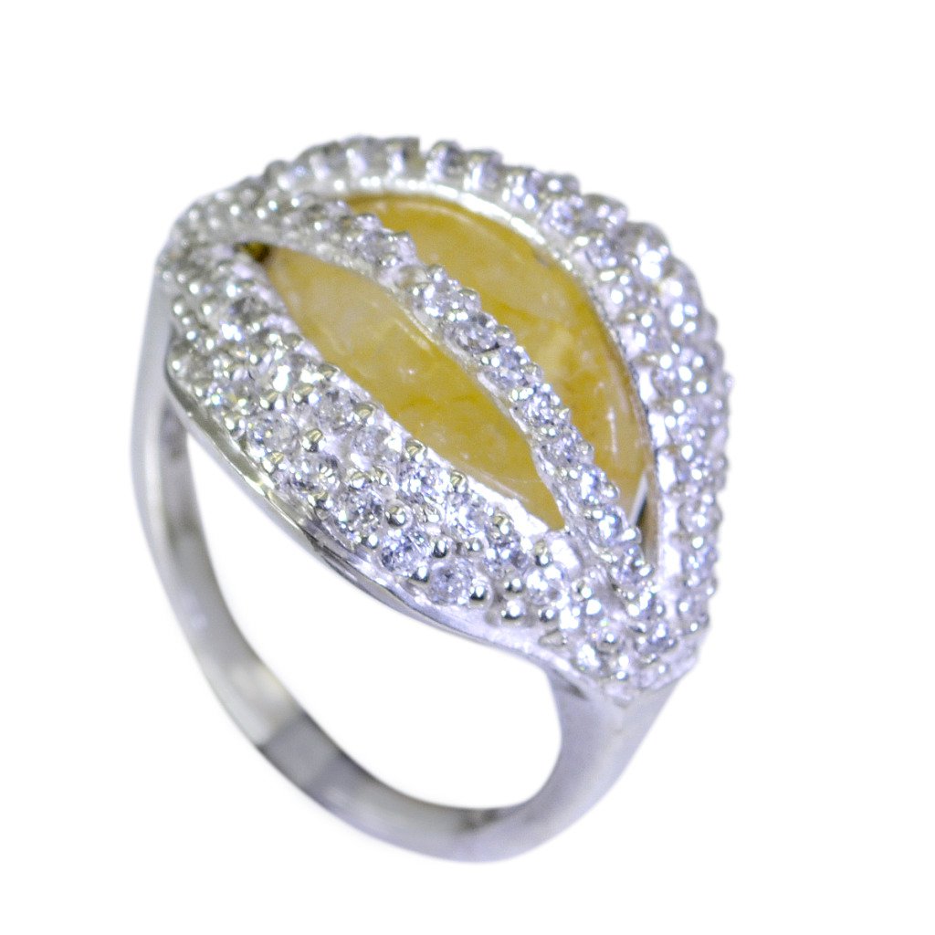 Riyo  Gemstone Silver Jewellery Jaipur Silver Ring Design Sz 6 Srmul6-52048