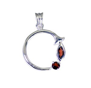 Riyo Garnet Pure Silver Jewellery Baby Pendants L 1.5in Spgar-26116