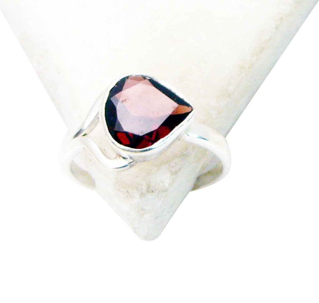 Riyo Garnet Beautiful Silver Jewelry Classic Day Rings Sz 6 Srgar6-26114