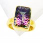 Riyo Mystic Quartz Rhodium Plate Bridal Rings Sz 6 Gprmqu6-54018