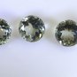 Green amethyst loose Stone 1 Pieces 11 x 11 mm Round Green faceted Gemstone