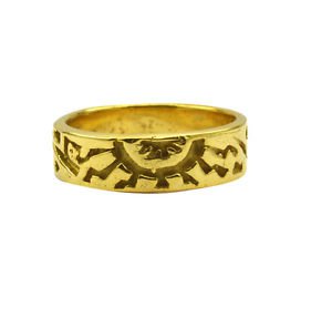 Riyo A Plain  18kt Gold Plated Fashion Ring Gprpla75-120012