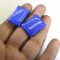 Lapis Lazuli loose Stone 1 Pieces 18 x 25 mm Emerald cut Blue cabochon Gemstone