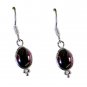 Riyo Garnet Silver Personalized Jewelry Exclusive Earring L 1.5in Segar-26065
