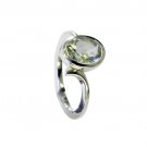 Riyo Green Amethyst Silver Jewelry Wholesaler Antique Silver Ring Sz 6.5 Srgam6.