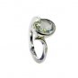 Riyo Green Amethyst Silver Jewelry Wholesaler Antique Silver Ring Sz 6.5 Srgam6.