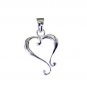 Riyo Plain Wholesale Silver 925 Dragonfly Pendant L 1in Sppla-120001
