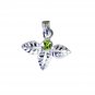 Riyo Peridot Silver Semi Precious Chandelier Pendants L 1in Spper-58016