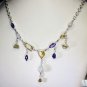 Riyo Gemstone Gem Jewellery Solid Silver Heart Necklace L 16in Snmul-52014