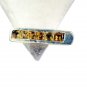 Riyo Citrine Silver Handprint Jewellery Silver Infinity Ring Sz 6 Srcit6-14027