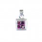 Riyo Garnet Personalised Silver Animal Pendants L 0.7in Spgar-26112