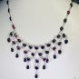 Riyo Garnet Plain Jewellery Believe Necklace Silver L 16in Sngar-26001