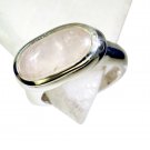 Riyo Rose Quartz Silver Jewelry Women Beautiful Ring Sz 7 Srroq7-68001
