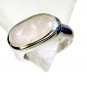 Riyo Rose Quartz Silver Jewelry Women Beautiful Ring Sz 7 Srroq7-68001
