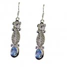 Riyo Blue Topaz Silver Expressions Jewelry Jaipur L 2in Sebto-10022
