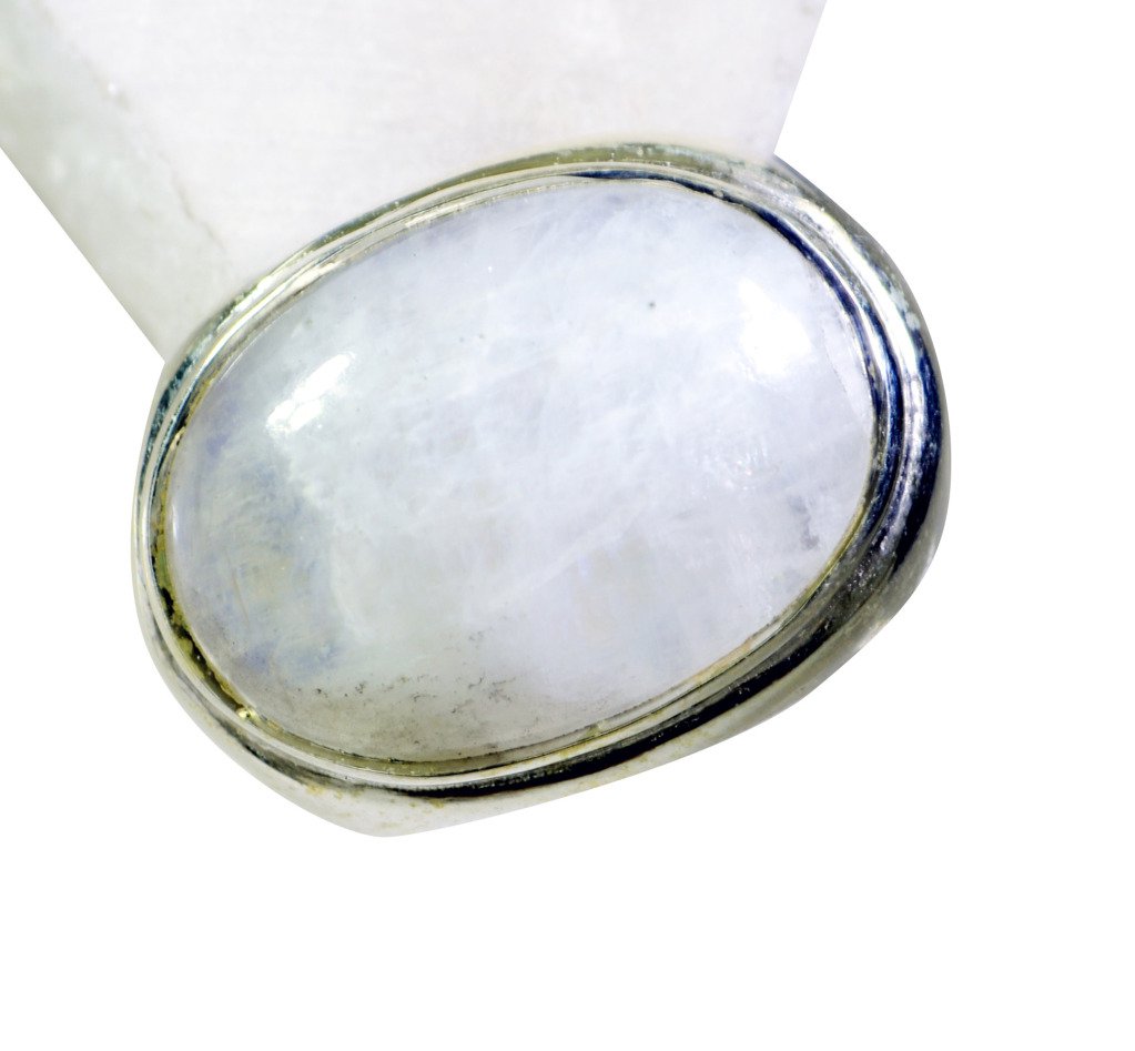 Riyo Rainbow  Silver Jewelry Supplies Aqiq Ring Sz 6 Srrmo6-64003