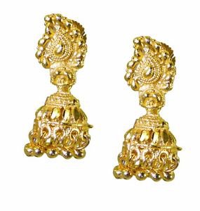 Riyo Plain Gold Plated Plain Earring beauteous handmade jewelry gallery GPEJHU-1