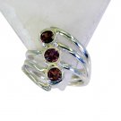 Riyo Garnet Casting Silver Jewelry Wedding Ring Jewelry Sz 6 Srgar6-26131