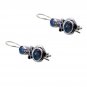 Riyo Labradorite Tribal Silver Jewellery Bridal Earrings L 1in Selab-42003