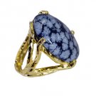 Riyo Jasper Gold Plated Jewelry Engagement Ring Sz 6 Gprjas6-40015