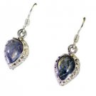Riyo Labradorite Silver Vintage Jewelry Silver Earring L 1in Selab-42009