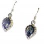 Riyo Labradorite Silver Vintage Jewelry Silver Earring L 1in Selab-42009