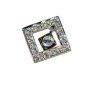 Riyo White Silver Jewellery In Jaipur Sport Pendant L 0.5in Spwhcz-110018